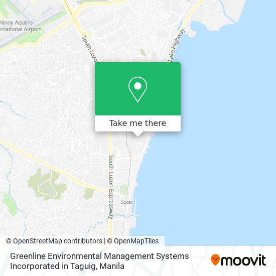 Greenline Environmental Management Systems Incorporated in Taguig map