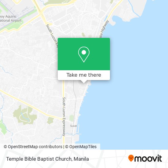 Temple Bible Baptist Church map