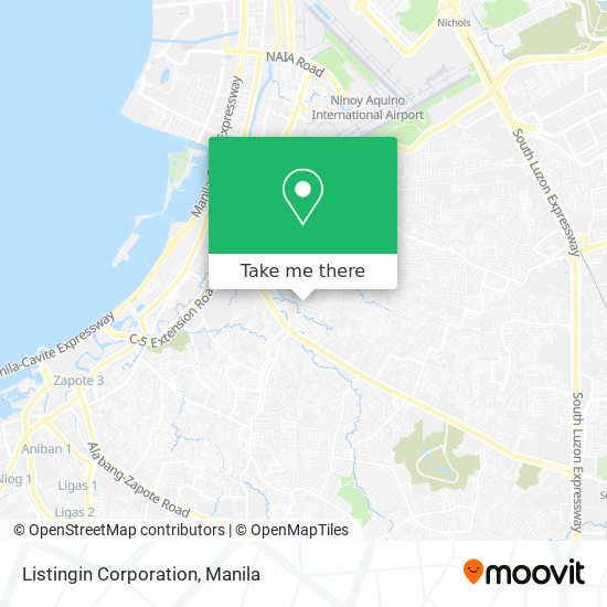 Listingin Corporation map