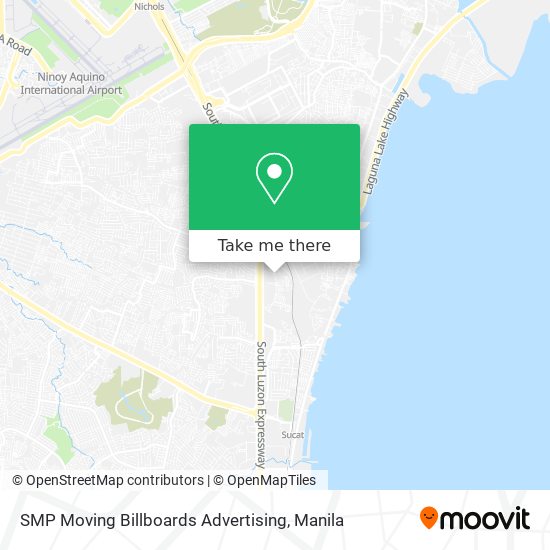SMP Moving Billboards Advertising map
