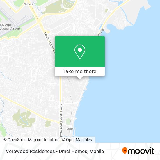 Verawood Residences - Dmci Homes map