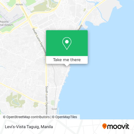 Levi's-Vista Taguig map