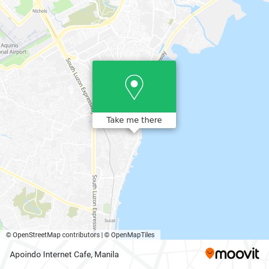 Apoindo Internet Cafe map