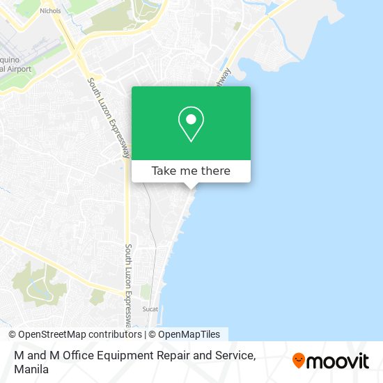 M and M Office Equipment Repair and Service map