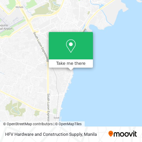 HFV Hardware and Construction Supply map