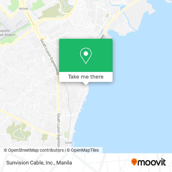 Sunvision Cable, Inc. map