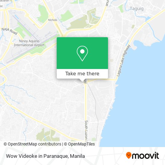 Wow Videoke in Paranaque map