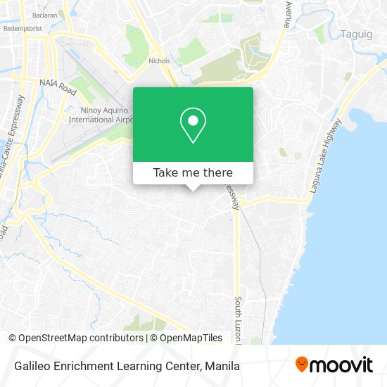 Galileo Enrichment Learning Center map