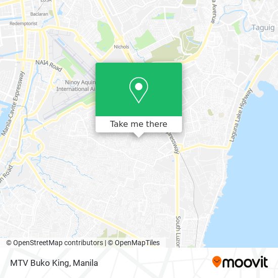 MTV Buko King map