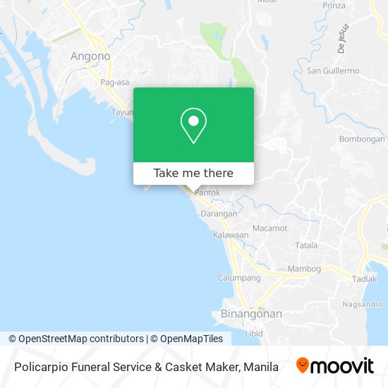 Policarpio Funeral Service & Casket Maker map