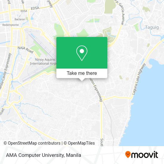 AMA Computer University map