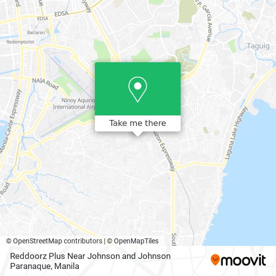 Reddoorz Plus Near Johnson and Johnson Paranaque map