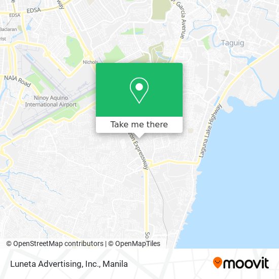 Luneta Advertising, Inc. map