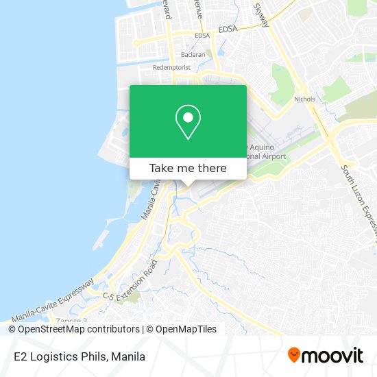 E2 Logistics Phils map