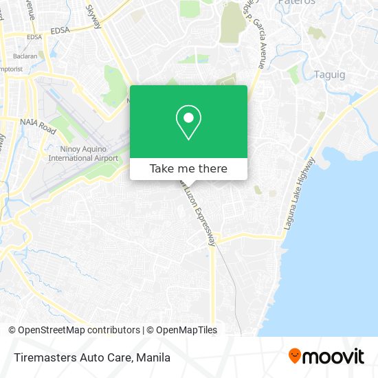 Tiremasters Auto Care map