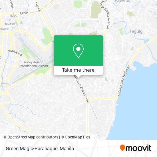 Green Magic-Parañaque map