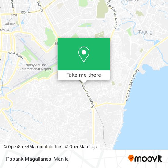 Psbank Magallanes map