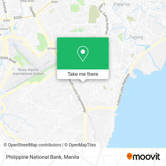 Philippine National Bank map