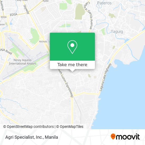 Agri Specialist, Inc. map