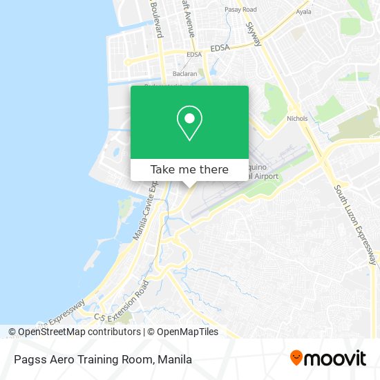 Pagss Aero Training Room map
