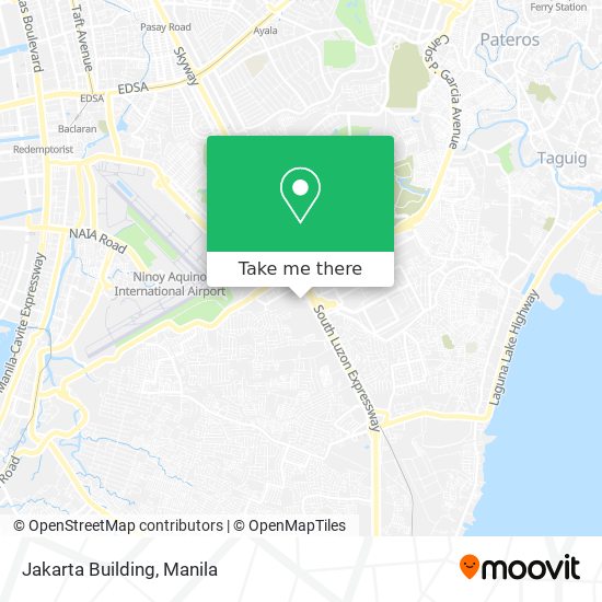 Jakarta Building map