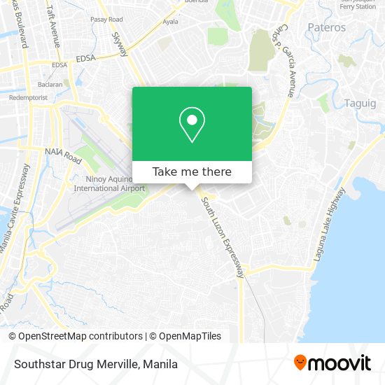 Southstar Drug Merville map