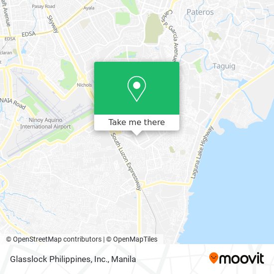 Glasslock Philippines, Inc. map