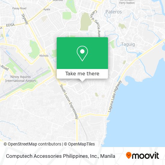 Computech Accessories Philippines, Inc. map