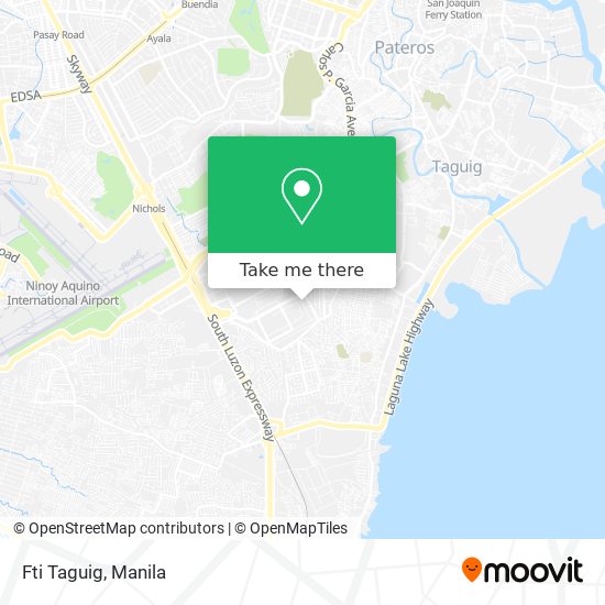 Fti Taguig map