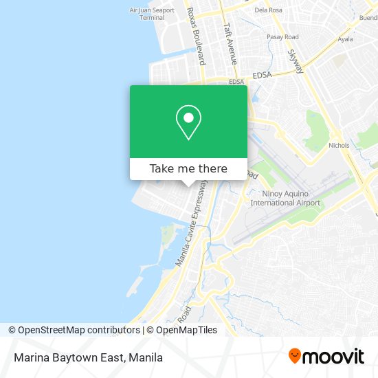 Marina Baytown East map