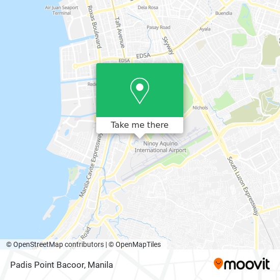 Padis Point Bacoor map