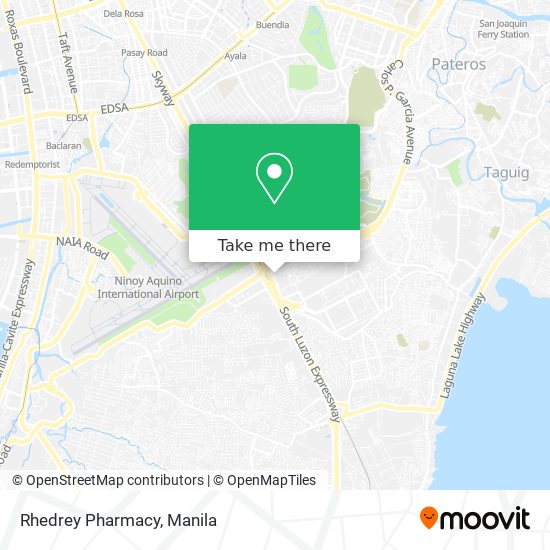 Rhedrey Pharmacy map