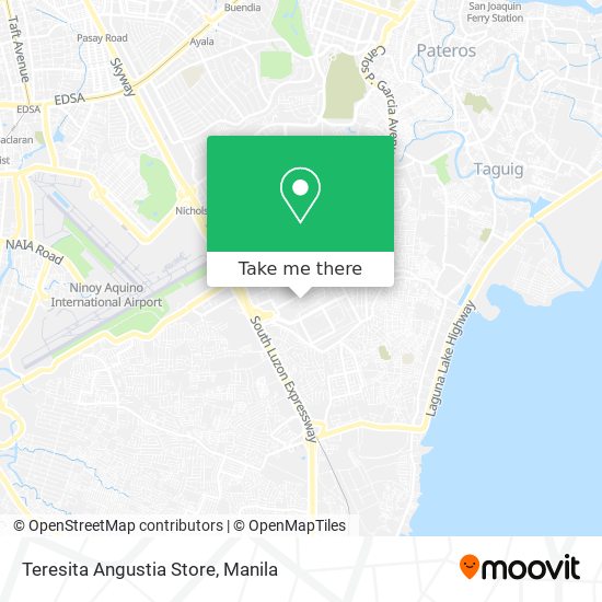 Teresita Angustia Store map