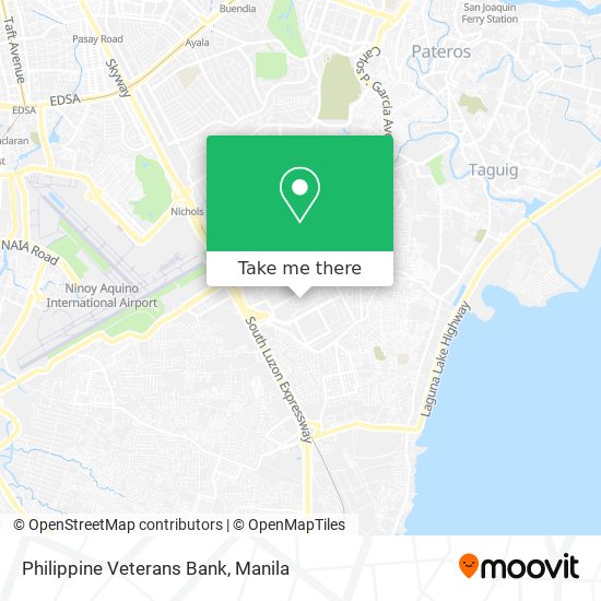 Philippine Veterans Bank map