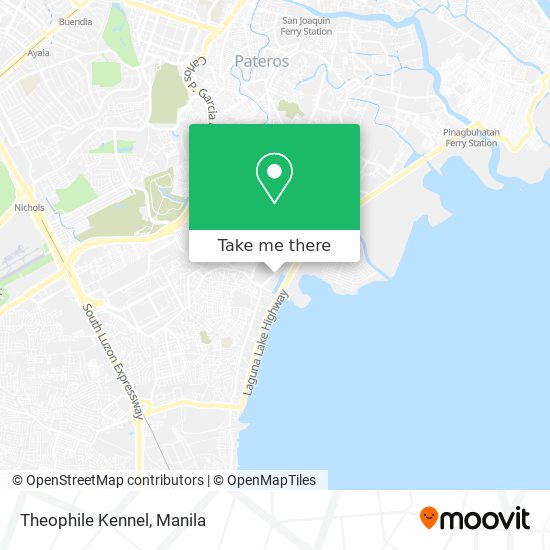 Theophile Kennel map