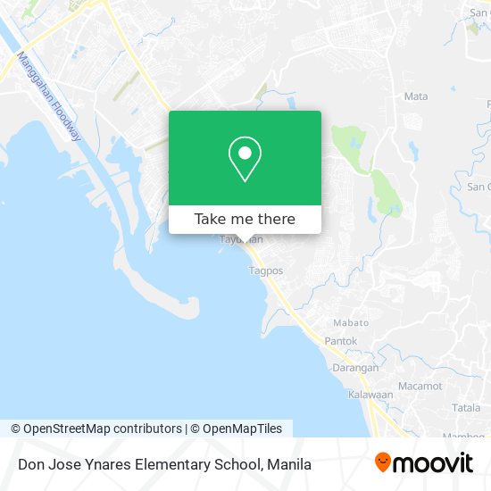 Don Jose Ynares Elementary School map