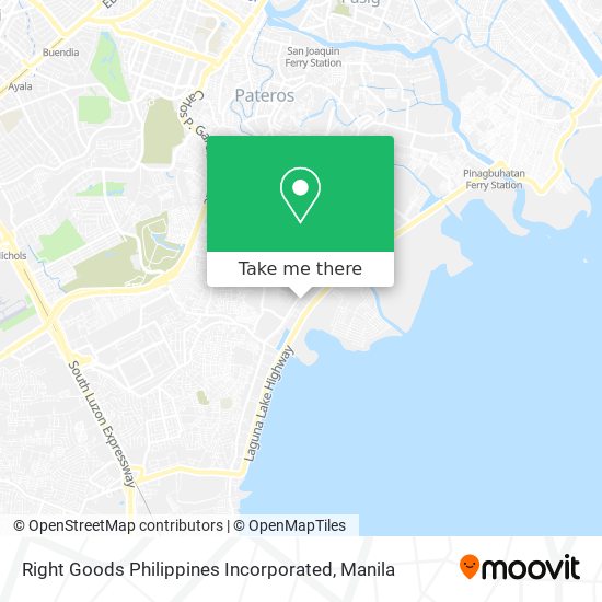 Right Goods Philippines Incorporated map