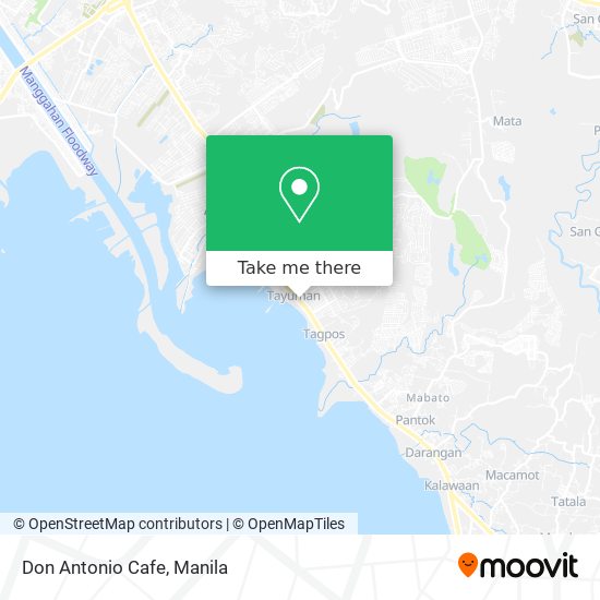 Don Antonio Cafe map
