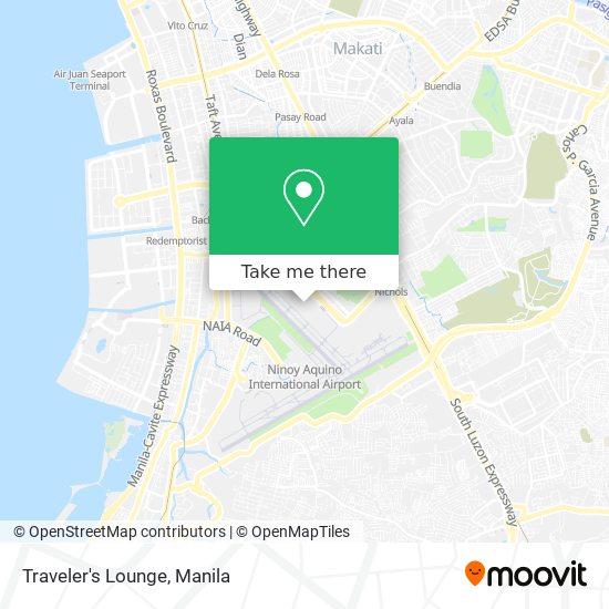 Traveler's Lounge map