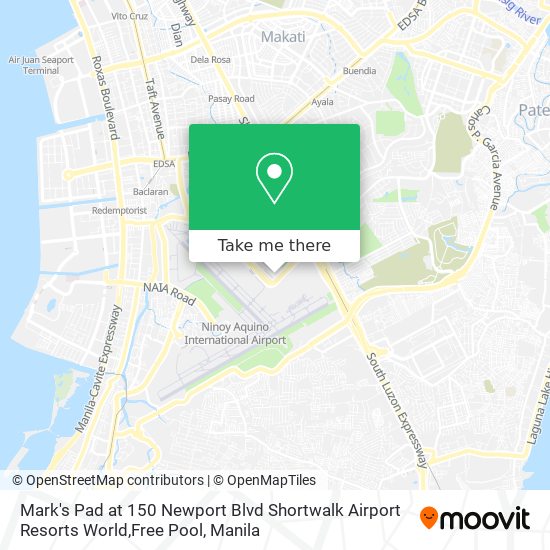 Mark's Pad at 150 Newport Blvd Shortwalk Airport Resorts World,Free Pool map