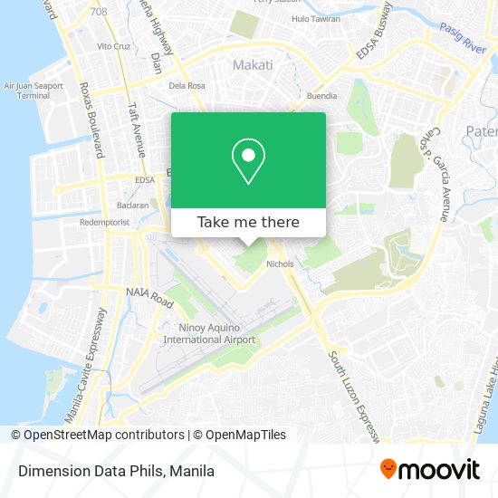 Dimension Data Phils map