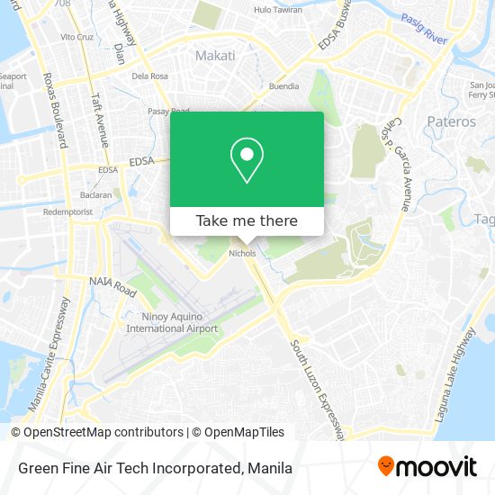 Green Fine Air Tech Incorporated map
