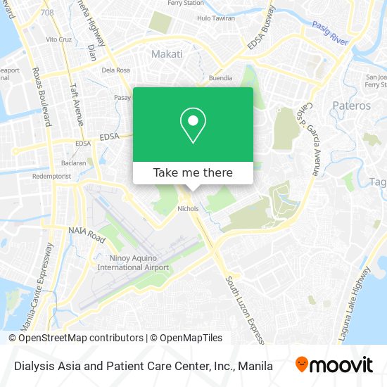 Dialysis Asia and Patient Care Center, Inc. map