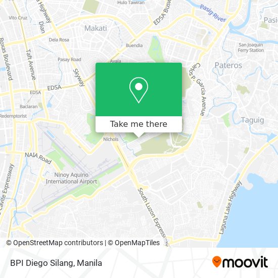 BPI Diego Silang map