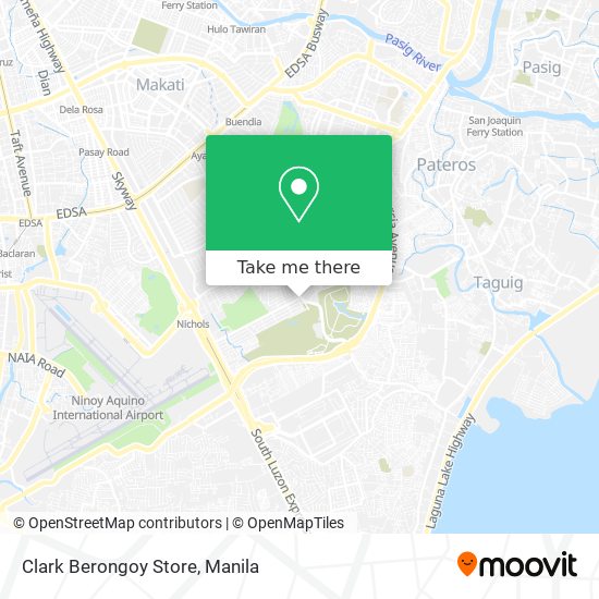 Clark Berongoy Store map