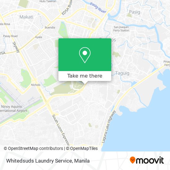 Whitedsuds Laundry Service map