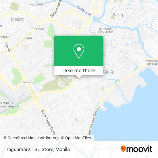 Taguamar2 TSC Store map