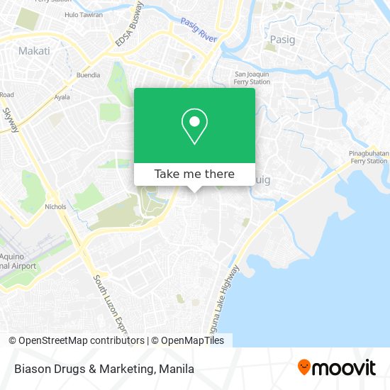 Biason Drugs & Marketing map