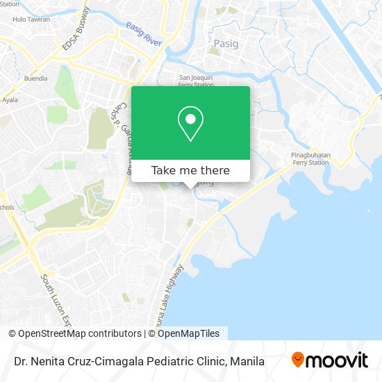 Dr. Nenita Cruz-Cimagala Pediatric Clinic map