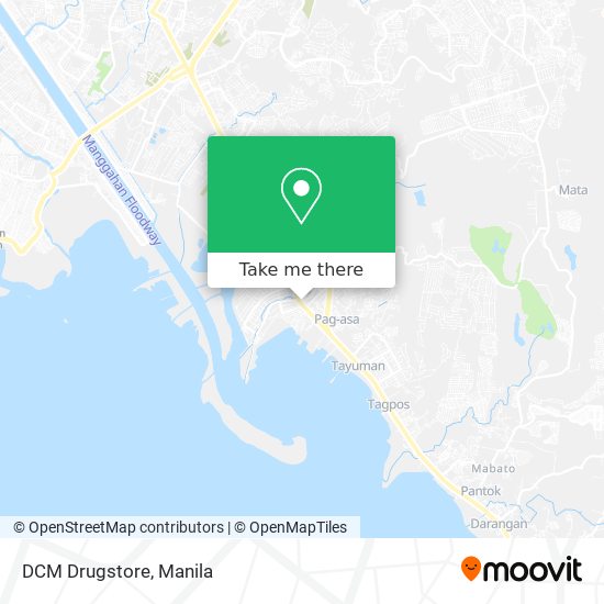 DCM Drugstore map